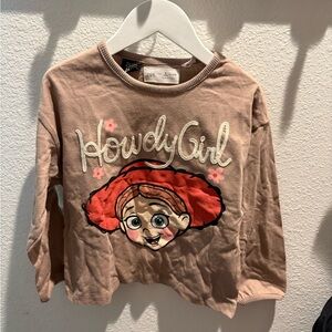 Howdy Girl Brown Kids Shirt Zara